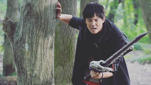 長田成哉のインスタグラム：「次週は、ガイソーグの鎧の秘密が。 #騎士竜戦隊リュウソウジャー  #リュウソウジャー  #ナダ #ガイソーグ」