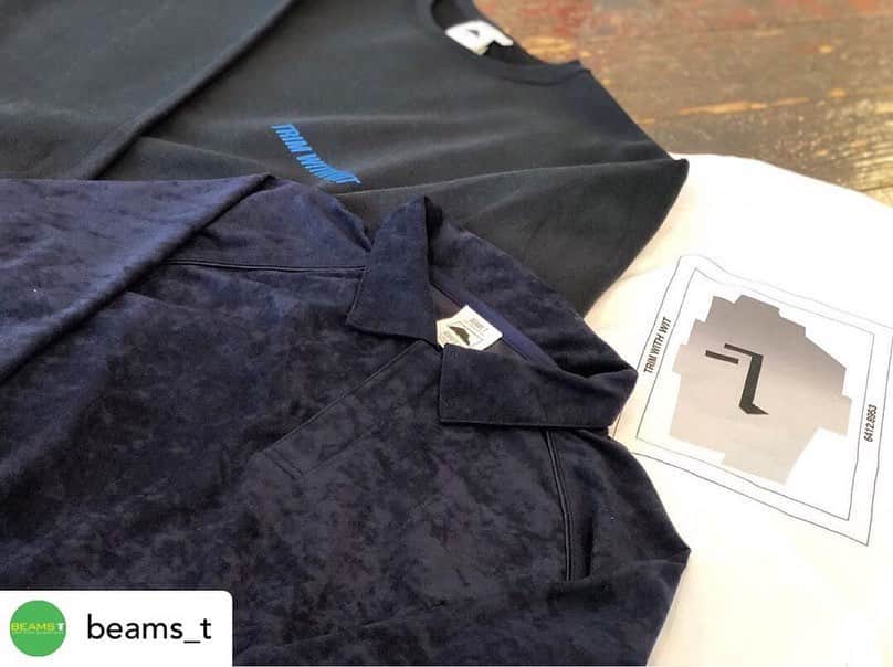 クーピーのインスタグラム：「2019 10 4 Guru’s Cut&Stand×BEAMS T  @beams_t  @guruscutandstand  #gurusstand #beamst #tgurusbeamst  #trimwithwit  #digitalguru  #o.d.a guru」