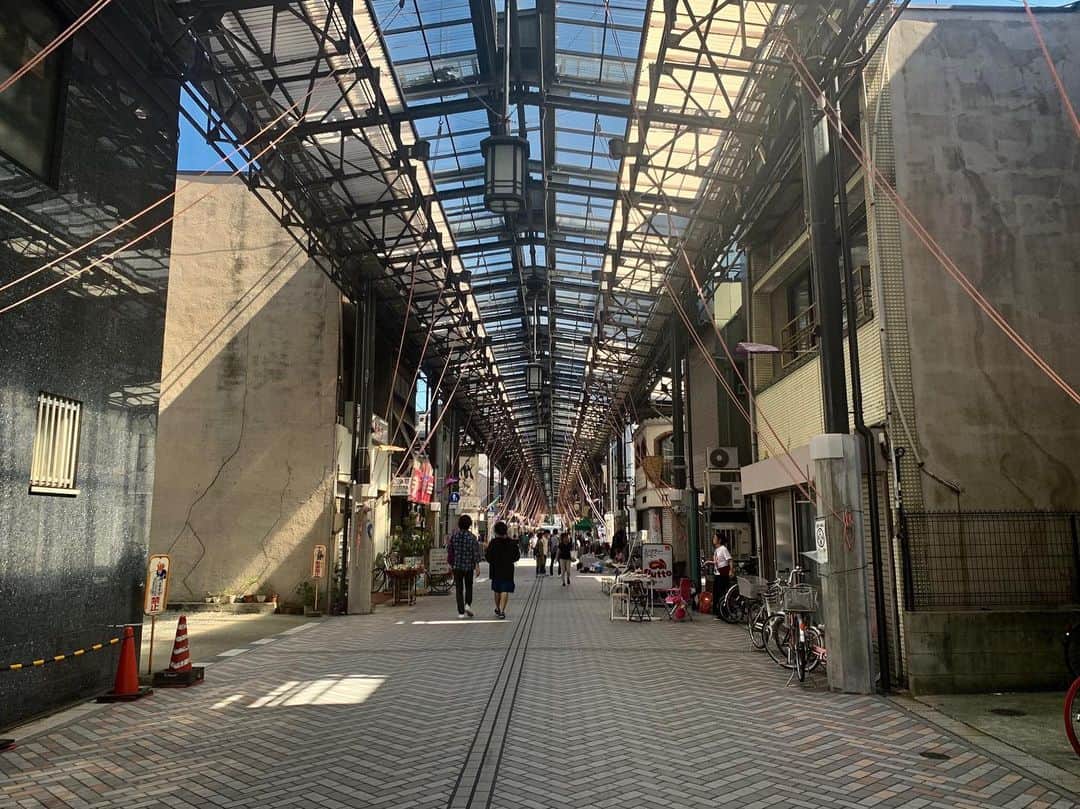 和田彩花のインスタグラム：「四間道、円頓寺エリア」