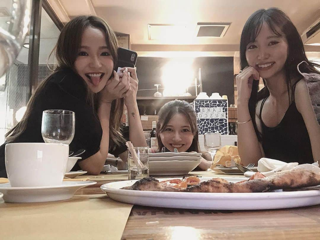 永尾まりやさんのインスタグラム写真 - (永尾まりやInstagram)「楓ちゃんの誕生日ピザ食べたっ🍕」10月6日 17時38分 - mariyagi_san