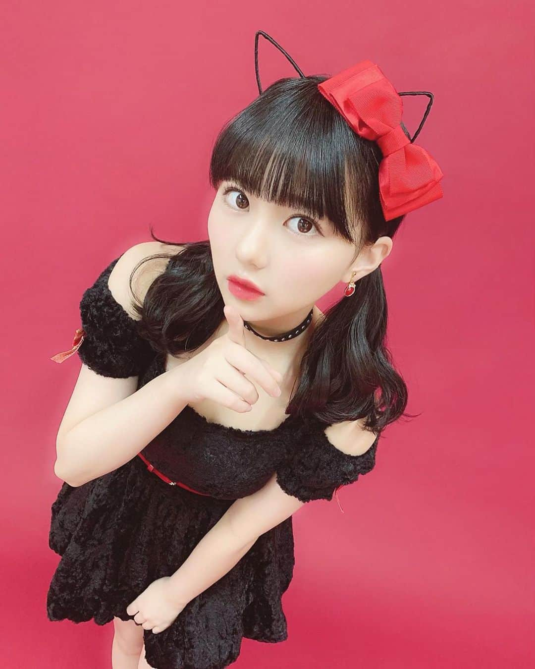 田中美久さんのインスタグラム写真 - (田中美久Instagram)「にゃんにゃんにゃん😽❤️. . #みくりん #猫のコスプレ  美久猫になりました〜〜🐈. . HKT48の生写真今月も良いですよ〜〜👍ゲットしてくださいねっ！！ご主人！」10月6日 17時52分 - mikumonmon_48