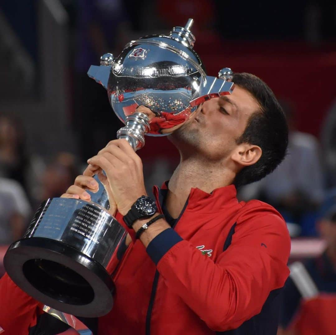 Rakuten Japan Openのインスタグラム：「⠀ 🏆🏆Singles Champion🏆🏆 🎉🙌Congratulations🙌🎉 ⠀ Hope to see you again next year🇯🇵 ⠀ #rakutenopen#rakutenopen2019#楽天オープン2019#楽天オープン#ATPTour #atp500#tennisfun#有明コロシアム#tennisworld#tennistime #tennistraining#lovetennis#tennis#tennisaddict#tennislover#japan#tokyo」