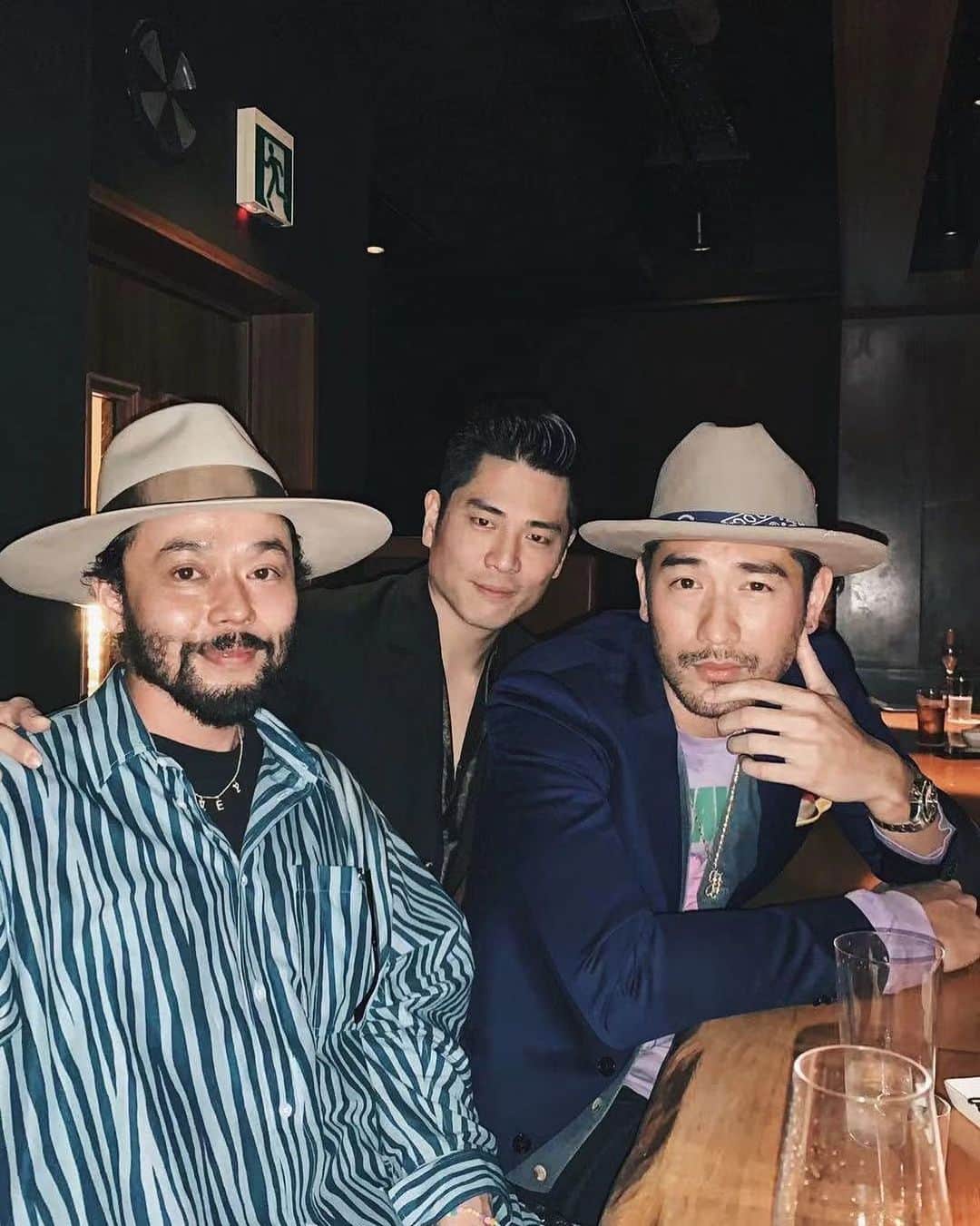 ゴッドフリー・ガオのインスタグラム：「Meeting of the minds with the father of "Sartorial Street" @poggytheman ✌🏼」