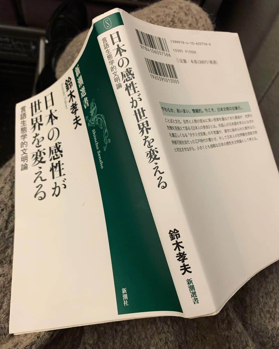 早坂香須子さんのインスタグラム写真 - (早坂香須子Instagram)「日本で自国の良さを語ると右翼的に思われがちだけど、素晴らしい文化は認めて良いと思う。  ちなみに私は平安の貴族文化と江戸時代の庶民文化がだーい好き。  それはさておき、恐れ入りますとかおかげさまでとか、 文脈とか行間とかに意味を持たせるとか、柔らかさを受け継いでいるのは素敵なことだ。あいまいさを読み取れと？が今の世の中では面倒でも、そうして生きてきた先祖の血は流れてる。  良書。 #言語生態学 #日本の感性が世界を変える #鈴木孝夫 #慶應義塾大学名誉教授 #本」10月6日 19時05分 - kazukovalentine