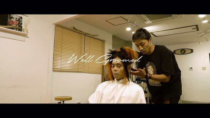 room onziemeのインスタグラム：「💈🗣💈﻿ ﻿ - Well Groomed -﻿ ﻿  ROOMが独自にピックアップした「イケてる」﻿ アーティスト、クリエイターをゲストに迎え、﻿ ヘアサロンを舞台に対話の中で 素顔を紐解いていくトークセッションシリーズ。﻿ ﻿ Vol.2 /﻿ ご予約名 - SANTAWORLDVIEW﻿ @santaworldview420 ﻿ ﻿ ↑プロフィールURL内「YouTubeチャンネル」にてチェック。﻿ ﻿ --------------------------------------------﻿ #room_jp﻿」