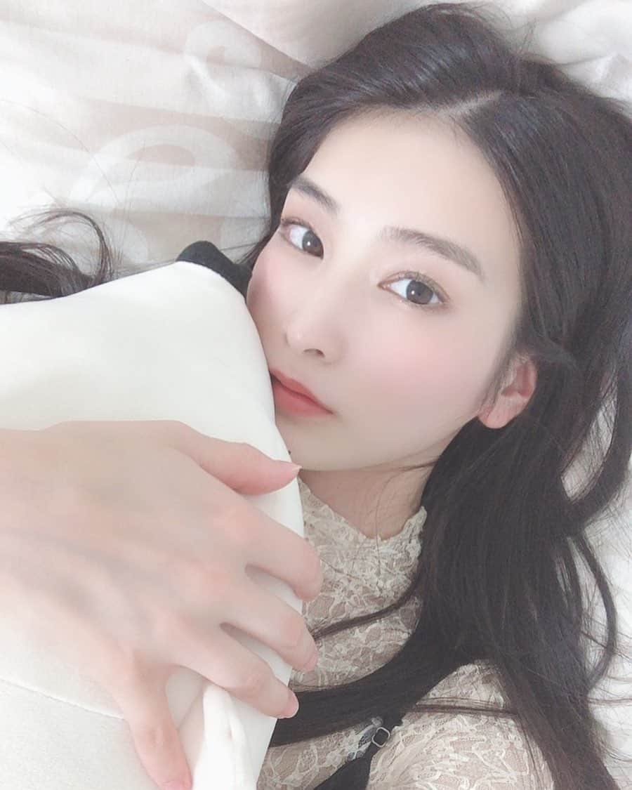 本庄鈴さんのインスタグラム写真 - (本庄鈴Instagram)「・ ・ 🧸💓 ・ ・ #sexy #女優 #selfie #love #beautiful #bear #longhair #black #japanesegirl #makeup #l4l #instagood #follw #me」10月6日 21時34分 - honjo_suzu