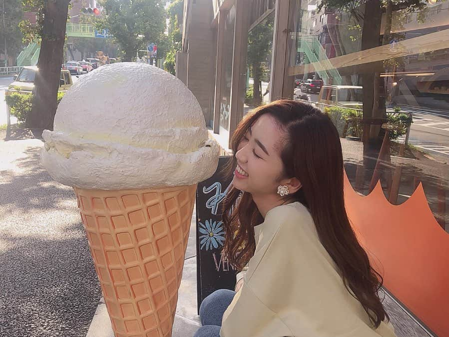 濵松里緒菜さんのインスタグラム写真 - (濵松里緒菜Instagram)「* * * KIPPY’S COCO-CREAM🍨 * 😋🍦 * * #kippysicecream #icecream #cafe #北参道 #北参道カフェ #アイスクリーム #カフェ」10月6日 21時50分 - riona_hamamatsu