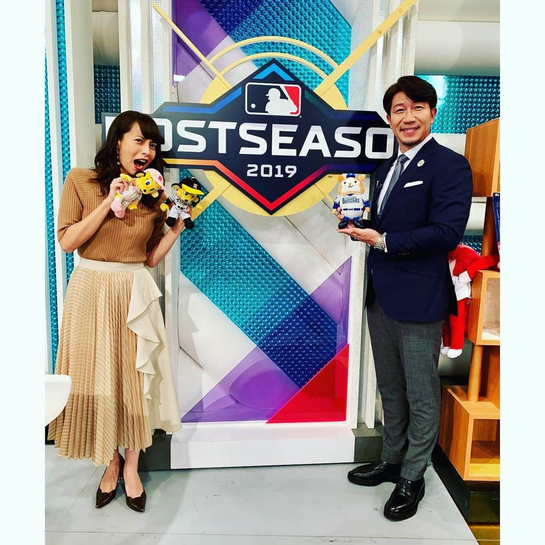 多村仁志さんのインスタグラム写真 - (多村仁志Instagram)「今夜もNHK BS1 「ワースポ×MLB」に0:00から生出演してきました。 ・ #MLB #MajorLeagueBaseball #メジャーリーグ #Baseball @mlb @mlbjapan #NPB #プロ野球 #福田秀平 #乙坂智 #ナイスホームラン #NHK #スポーツ情報番組 #スポーツニュース #ワースポMLB #ワールドスポーツMLB #上田まりえ さん #筋金入りのMLB好き #commentator #多村仁志 #HitoshiTamura」10月7日 1時11分 - hit_tamu