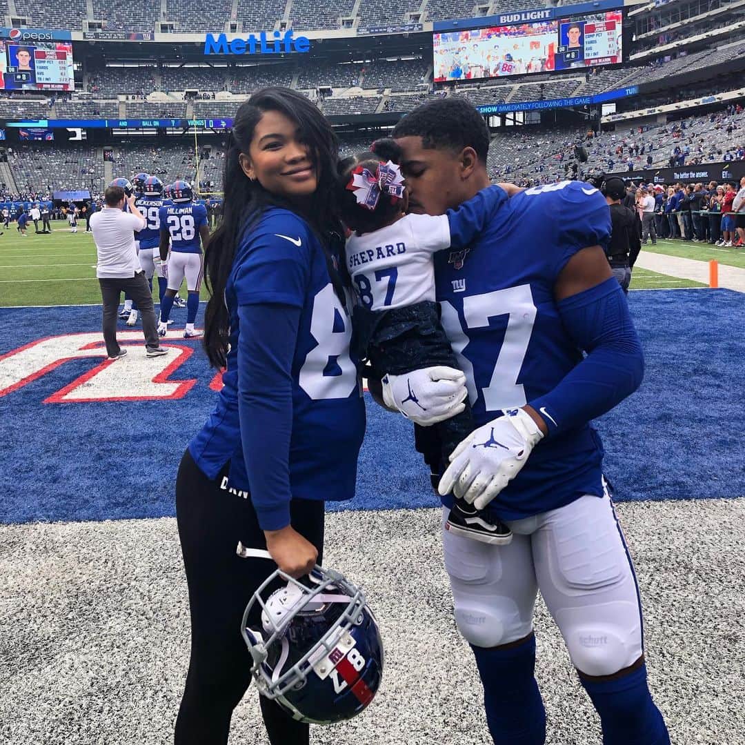 シャネル・イマンのインスタグラム：「Let’s Go daddy 💙 #87」