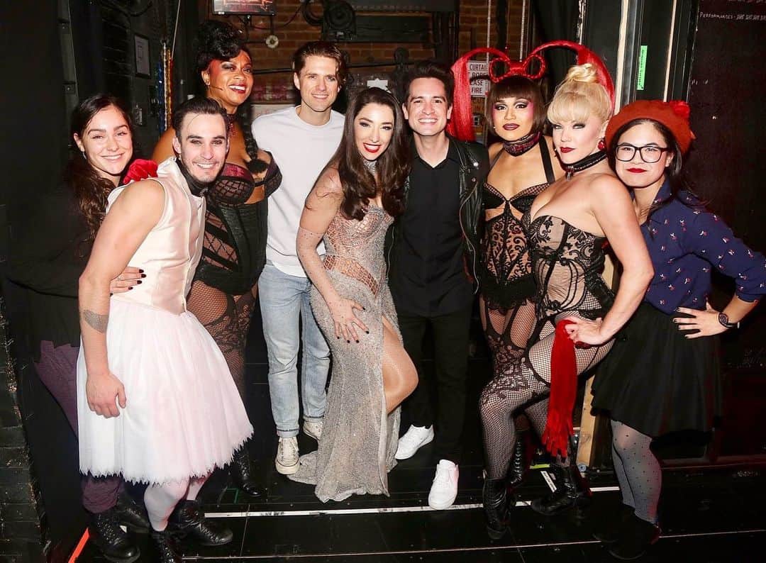 Panic! At The Discoさんのインスタグラム写真 - (Panic! At The DiscoInstagram)「Stopped by the Hirschfeld last night and caught @ashleyloren on for the part of Satine. The entire show front to back was flawless and can’t be missed. 📸- @bruglikas @moulinrougebway」10月7日 3時10分 - panicatthedisco