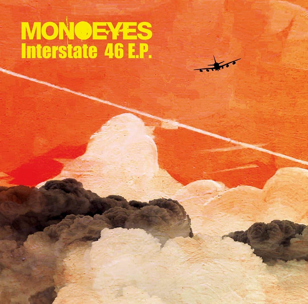 MONOEYESさんのインスタグラム写真 - (MONOEYESInstagram)「3rd EP「Interstate 46 E.P.」、11月6日（水）リリース決定！ ジャケットビジュアルも公開！ . MONOEYES 3rd EP「Interstate 46 E.P.」 2019.11.6 release UPCH-80525 / ￥1,200+tax . 1. Interstate 46 2. Gone 3. Borderland」10月7日 17時05分 - monoeyes_official