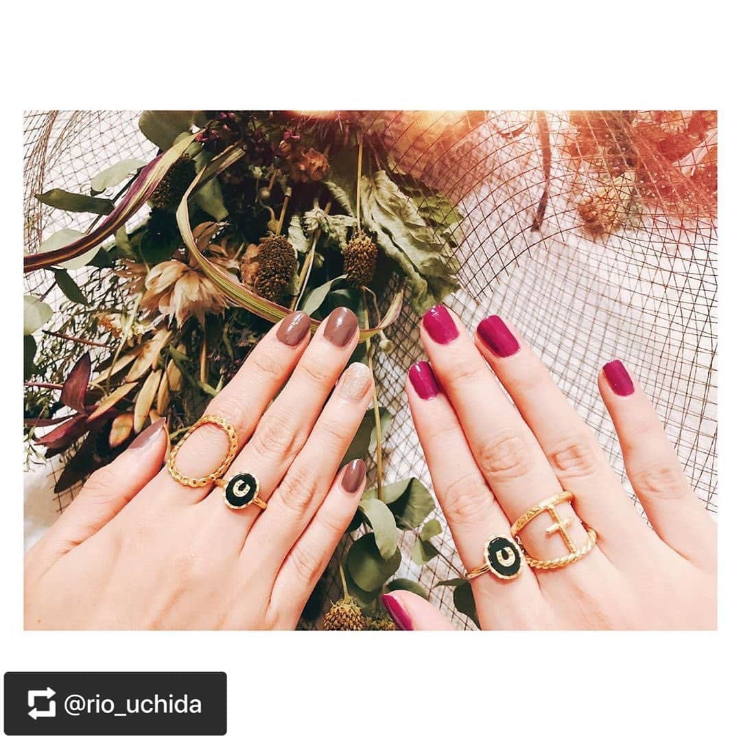 のインスタグラム：「だーりおさん❤️ いつもありがとうございます！ お会いできたのは、3.4年ぶりでした^_^ 相変わらずお肌もツルツルピカピカで可愛かった〜✨✨✨ お友達の方もありがとうございました♡ これからもご活躍楽しみにしています^_^ #nananbijouxxx #内田理央 さん」