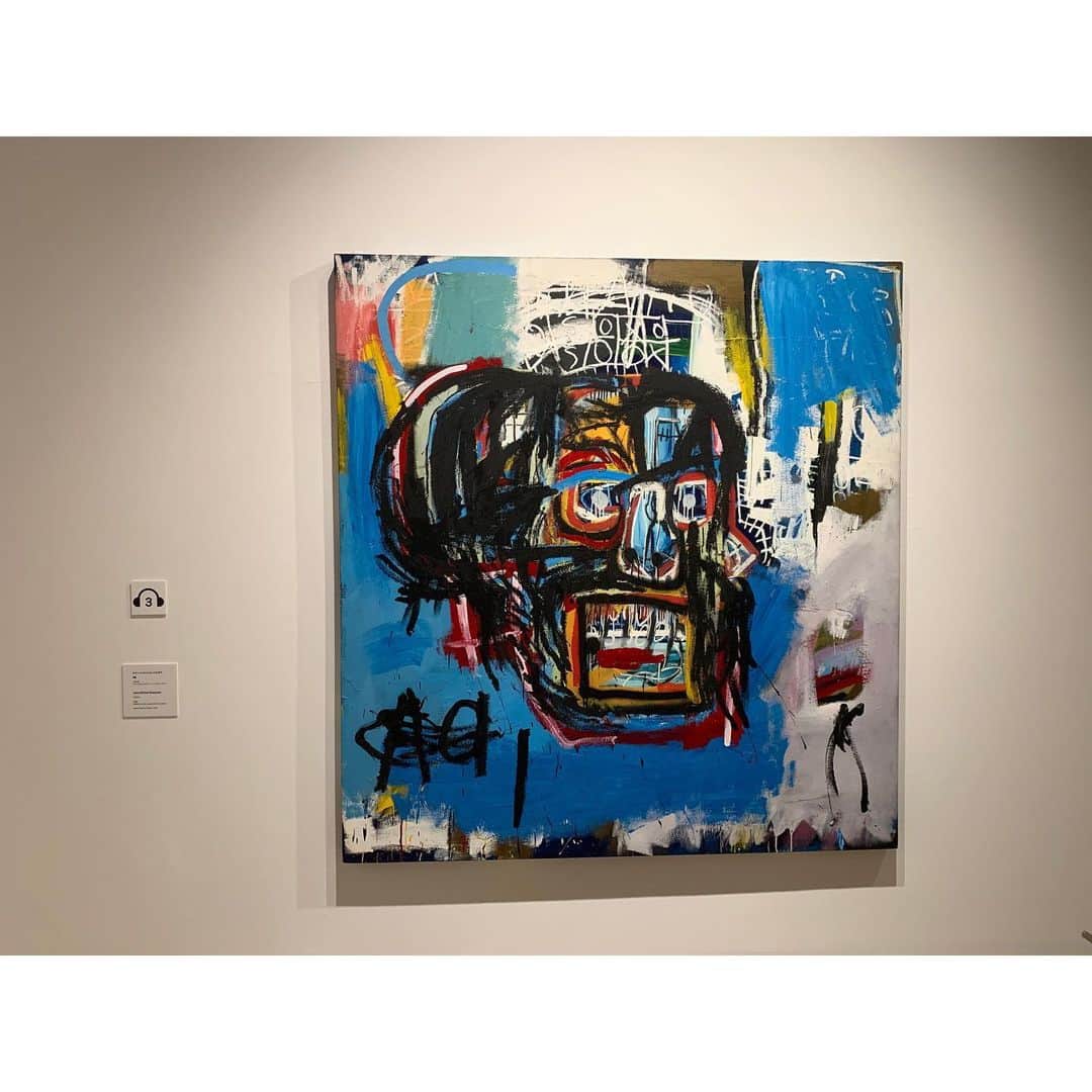DirtyOrangeのインスタグラム：「バスキア展、最高でした。  #basquiat #jeanmichelbasquiat #andywarhol #art」
