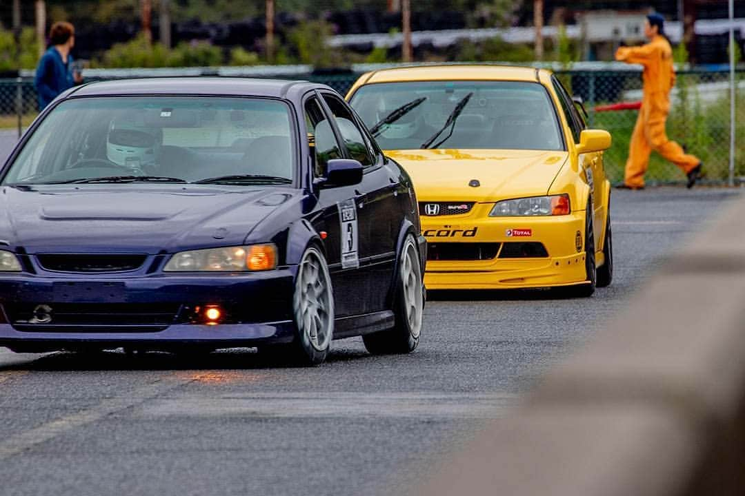 mistbahnさんのインスタグラム写真 - (mistbahnInstagram)「_ JHK Racing Honda CL1 Accord Euro R _ Shot on 21-Sep 2019 "Accord Torneo Meeting" at Central Circuit (Hyogo, Japan) owner(Navy CL1): @Shige_CL1EuroR owner(Yellow CL1): @mukai_han photo: @mistbahn _ _ JP) 2019年09月21日、セントラルサーキットで開催されたATM(アコード・トルネオ・ミーティング)で撮影。 _ _ #atm #accordtorneomeeting #centralcircuit #セントラルサーキット #hazardracing #ハザードレーシング #jhkracing #jtcchondakyoto #honda #hondaccord #ホンダアコード #accord #cl1 #hondatorneo #torneo #ホンダトルネオ #トルネオ #tsxgang #tsxgangworldwide #tsx #acuratsx #hondaaccordeuror #euror #h22a #jtcc #groupa #timeattack #timeattackjapan #hondasontrack」10月7日 12時48分 - mistbahn