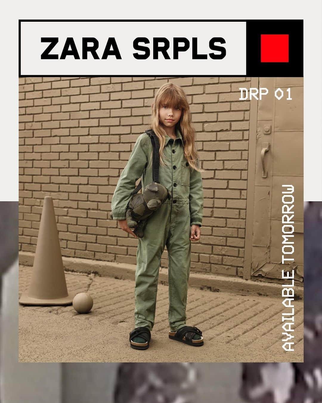 ZARAさんのインスタグラム写真 - (ZARAInstagram)「ZARA SRPLS  for Kids | DRP 01 available tomorrow #zarasrpls」10月8日 3時04分 - zara