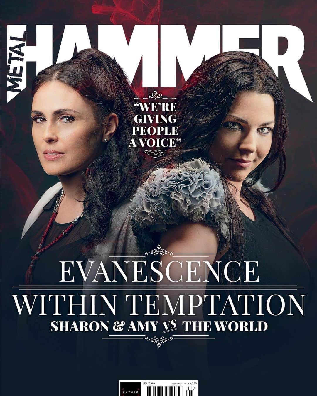 METAL HAMMERさんのインスタグラム写真 - (METAL HAMMERInstagram)「Amy Lee. Sharon Den Adel. Together. For the first time ever. On sale Thursday. Pre-order the new issue of Metal Hammer now via our bio to get your exclusive interview, plus Evanescence laptop sticker and Within Temptation art print and posters.  #WithinTemptation #Evanescence #AmyLee #SharonDenAdel #SymphonicMetal #GothicMetal #HeavyMetal #MetalHammer」10月7日 20時32分 - metalhammeruk