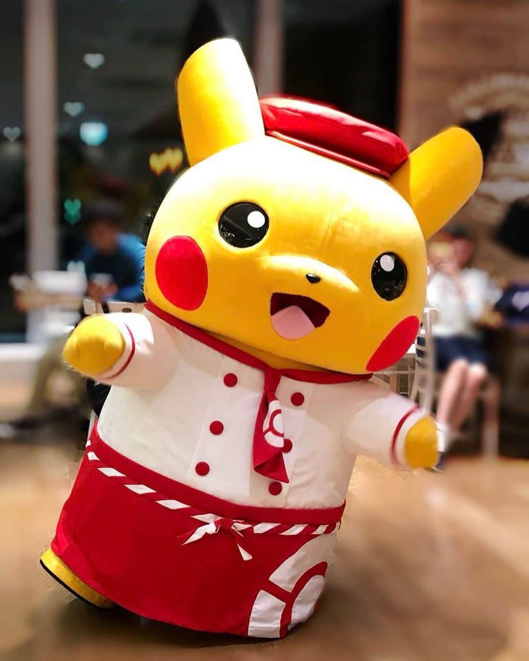 市川愛さんのインスタグラム写真 - (市川愛Instagram)「ポケモンカフェ☕️ハロウィンメニューだったよ🎃シェフピカにあえた♡ #pokemoncafe #pikachu #ポリゴン2 #ヒマナッツ #ポケモンカフェ日本橋」10月7日 20時41分 - pkmnai