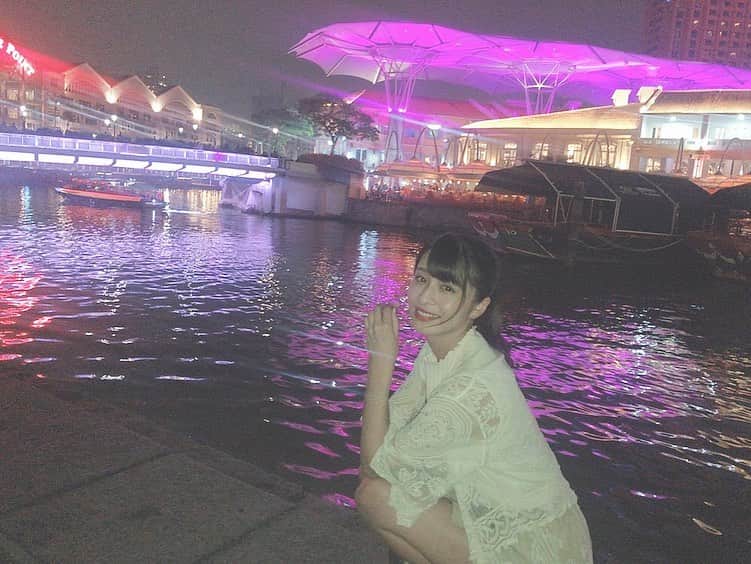四島早紀さんのインスタグラム写真 - (四島早紀Instagram)「夜景🌃🇸🇬in シンガポール 煌めく瞬間を君と見たいから〜 . . #夜景 #シンガポール #海外旅行 #singapore #🇸🇬 #✈️ #followme #いいね #💗」10月7日 21時42分 - saki_shishima