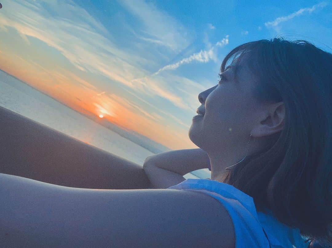 榎本温子さんのインスタグラム写真 - (榎本温子Instagram)「#portrait #instapic #sunset #夕焼け」10月7日 22時16分 - atsuko_bewe