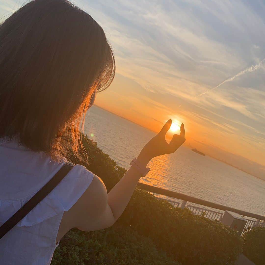 榎本温子さんのインスタグラム写真 - (榎本温子Instagram)「#portrait #instapic #夕焼け #sunset #japan」10月7日 22時13分 - atsuko_bewe