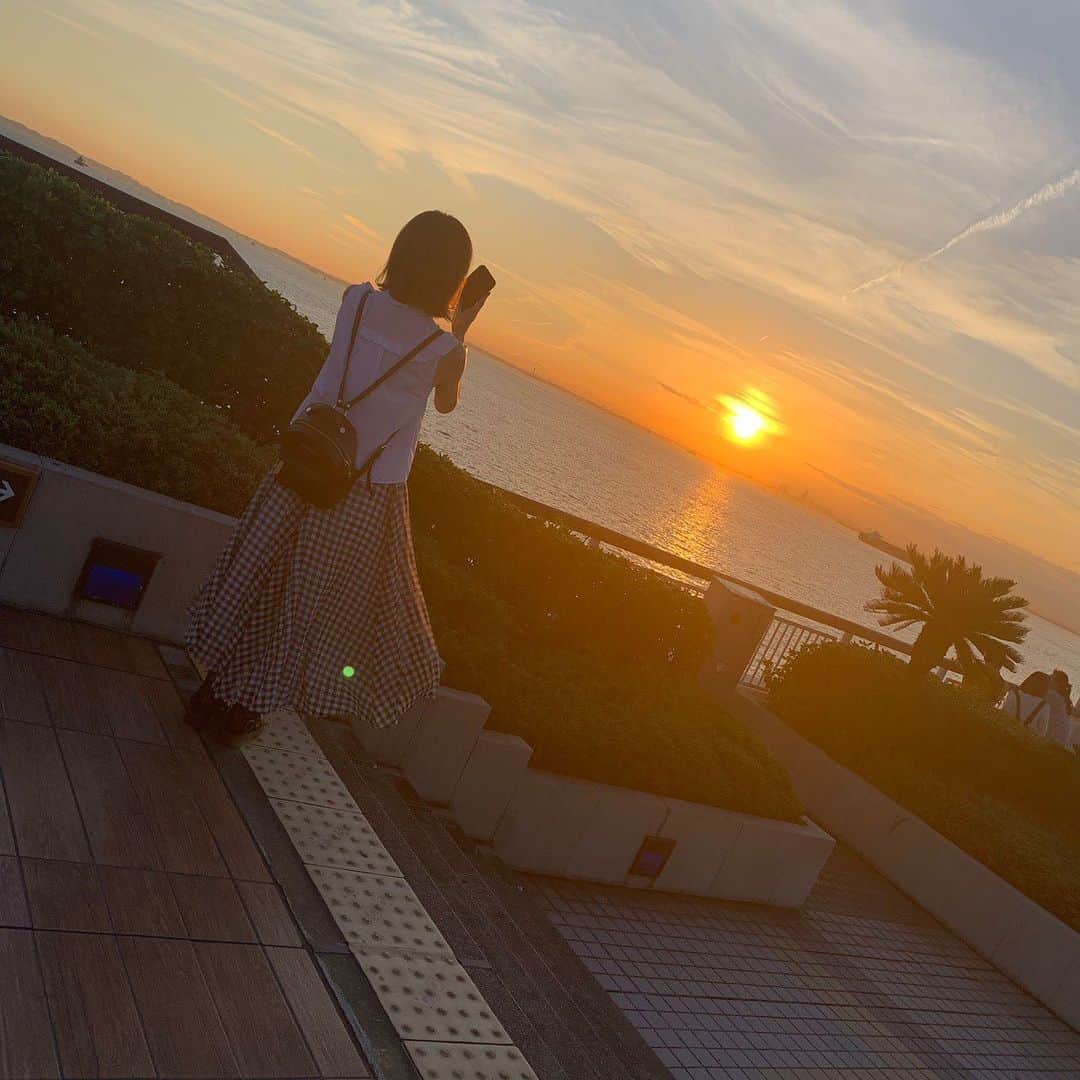 榎本温子さんのインスタグラム写真 - (榎本温子Instagram)「#portrait #instapic #夕焼け #sunset #japan」10月7日 22時13分 - atsuko_bewe
