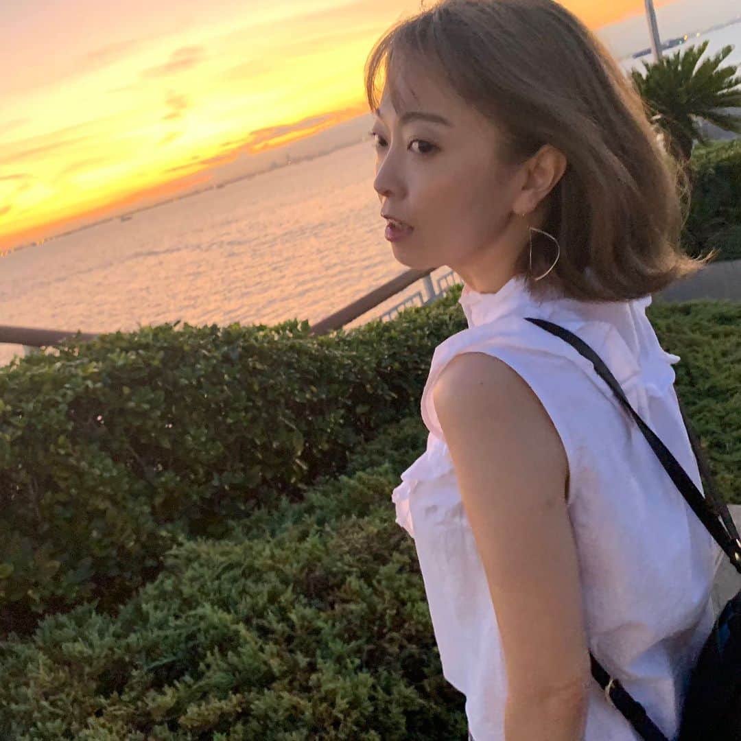 榎本温子さんのインスタグラム写真 - (榎本温子Instagram)「#portrait #instapic #夕焼け #sunset #japan」10月7日 22時13分 - atsuko_bewe