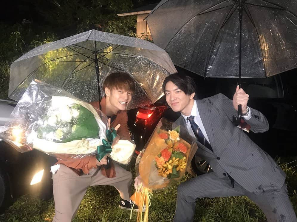 窪田正孝のファンアカウントのインスタグラム：「Masa with Maega Goki and Saito Takumi.  #窪田正孝 #kubotamasataka #斎藤工 #dorama #火村英生 #himurahideo」