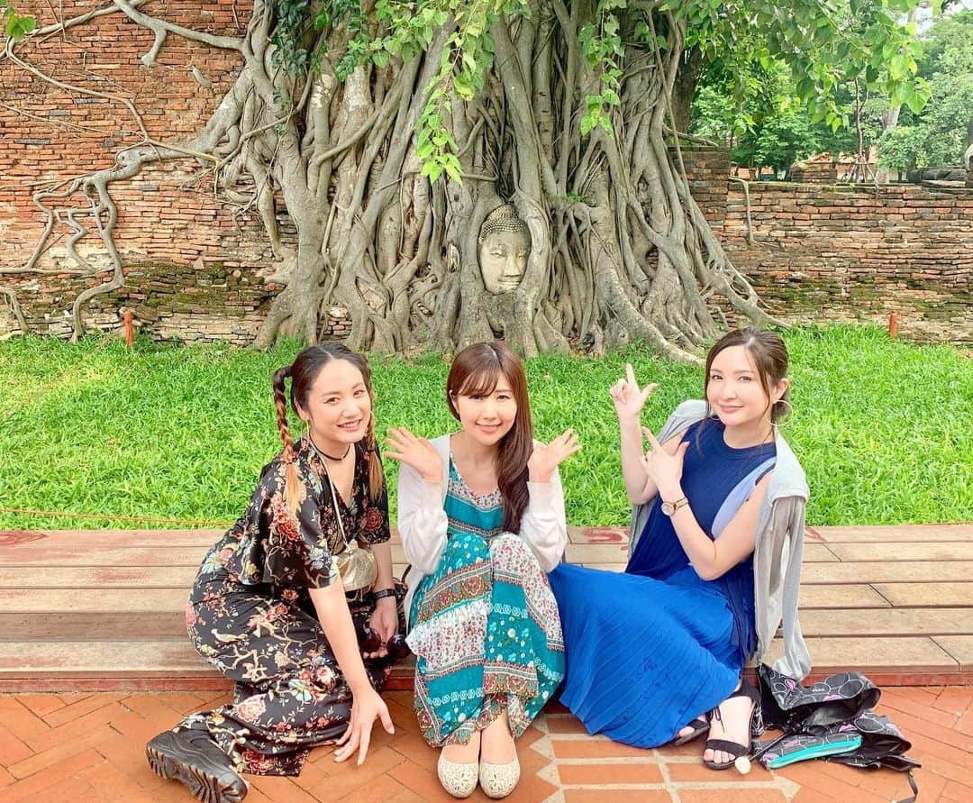 吉村遙さんのインスタグラム写真 - (吉村遙Instagram)「お元気お姉さんずTRIP✈️🇹🇭 #thailand#ayutthaya#girlstrip#タイ#アユタヤ#女子旅#お元気お姉さんず#明依#沙弥#吉村遥#遥かなる旅のゆくえ」10月7日 23時46分 - harupi1019