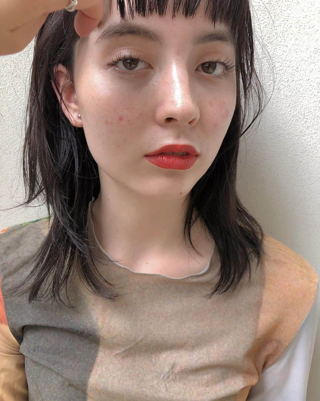 野々口祐子のインスタグラム：「みぃやちゃん @miiyaaaa23  来てくれて嬉しい😊 @syan_tokyo  #syan_tokyo #nono_hair」
