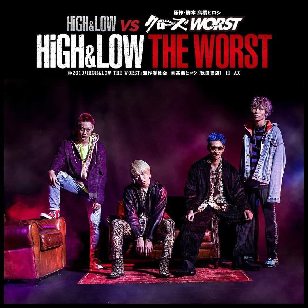 前田瑞貴さんのインスタグラム写真 - (前田瑞貴Instagram)「HiGH&LOW THE WORST 出ます。 凶悪集団"牙斗螺"(キドラ)の南 です。 エッジの効いた集団になっていると思います。  赤髪坊主 左眉なし の南  10月4日から 是非、劇場で。  @high_low_official  #HiGH_LOW #ハイロー #クローズ #worst #牙斗螺 #市川知宏 くん #落合モトキ さん #髙野光希 くん #前田瑞貴 #南」10月8日 0時49分 - mizuki95nenumare