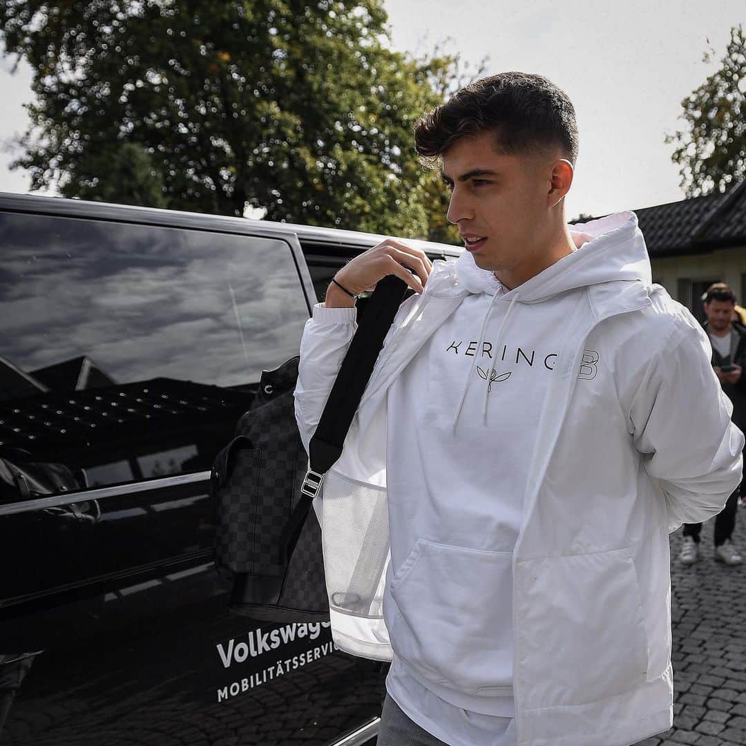 カイ・ハフェルツさんのインスタグラム写真 - (カイ・ハフェルツInstagram)「Touchdown @dfb_team 🇩🇪」10月8日 1時26分 - kaihavertz29