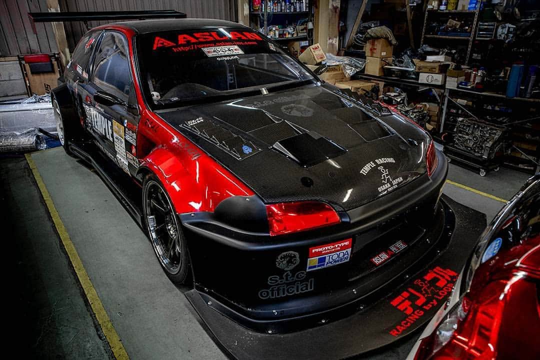 mistbahnさんのインスタグラム写真 - (mistbahnInstagram)「_ ASLAN Honda K24 swapped Time Attack EG6 CIVIC _ Shot: 4-Jun 2019 at @aslan_inc_japan owner: @horiton_ton tuner: @aslan_inc_japan photo: @mistbahn _ _ This K24 Swapped EG6 Civic is the FWD course record holder of Central Circuit and FWD NA course record holder of Tsukuba Circuit and. _ _ #civic #hondacivic #ホンダシビック #シビック #eg6 #egcivic #kseries #k24a #k24 #kswapped #kswap #aslan #アスラン #aslan_inc_japan #osakajdm #kanjo #kanjostyle #kanjoracer #templeracing #テンプルレーシング #ctac #tuningcartimeattack #trackcar #timeattack #timeattackjapan #becauseracecar #trackcarbuild #rays #te37 #a050」10月8日 13時05分 - mistbahn