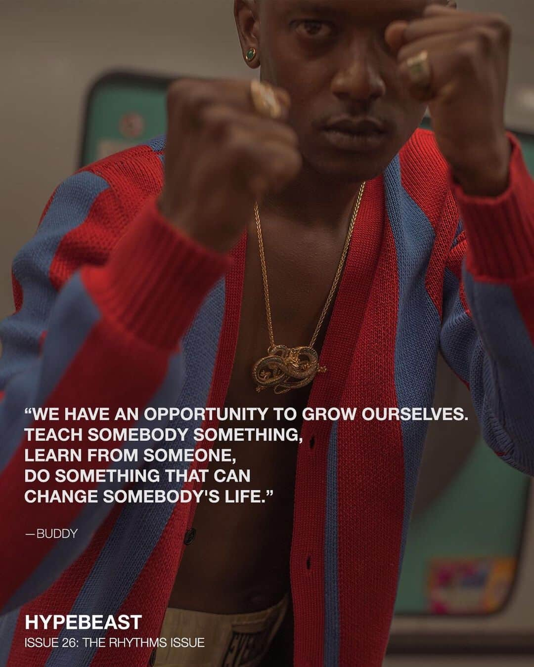 HYPEBEASTさんのインスタグラム写真 - (HYPEBEASTInstagram)「@hypebeastmag: Buddy is having the time of his life. As he records his sophomore album, we caught up with @buddy to discuss life after his big debut, working with @pharrell, how he's coping with the loss of Nipsey Hussle and more. Read the exclusive interview for HYPEBEAST Magazine Issue 26: ‘The Rhythms Issue' at the bio link.⠀ Photo: @alexanderbortz」10月8日 6時25分 - hypebeast