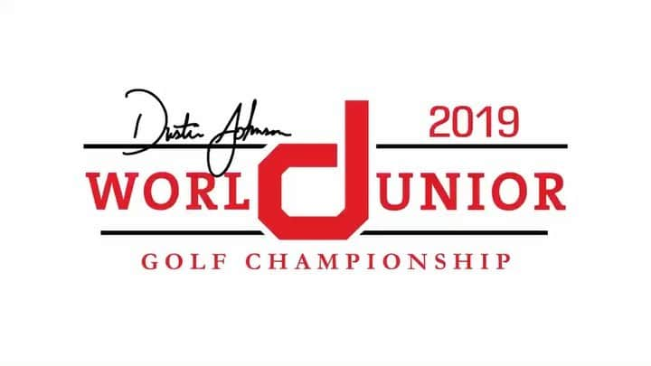 ダスティン・ジョンソンのインスタグラム：「Registration is now open for the 2020 DJ world junior! @djworldjunior」