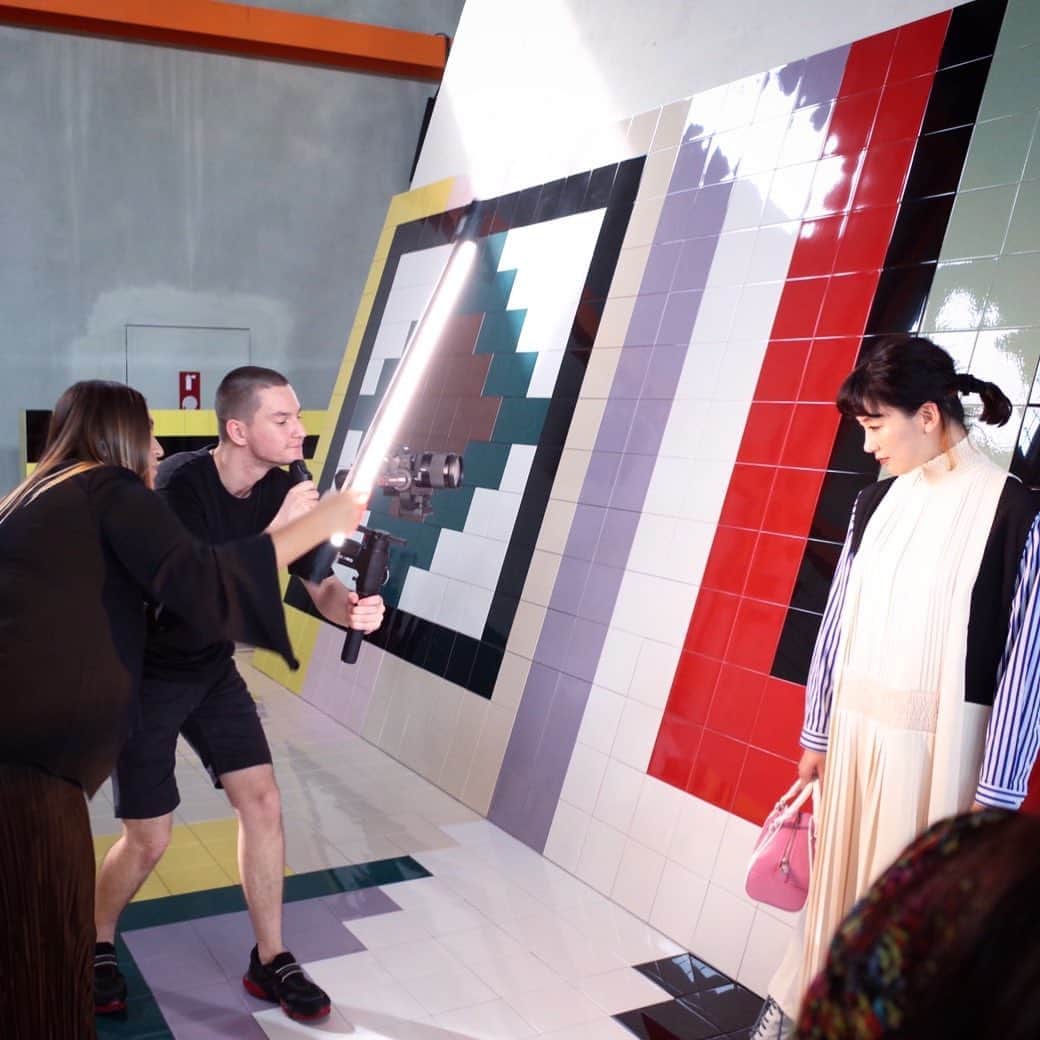 水川あさみのインスタグラム：「Milano Collection @prada」