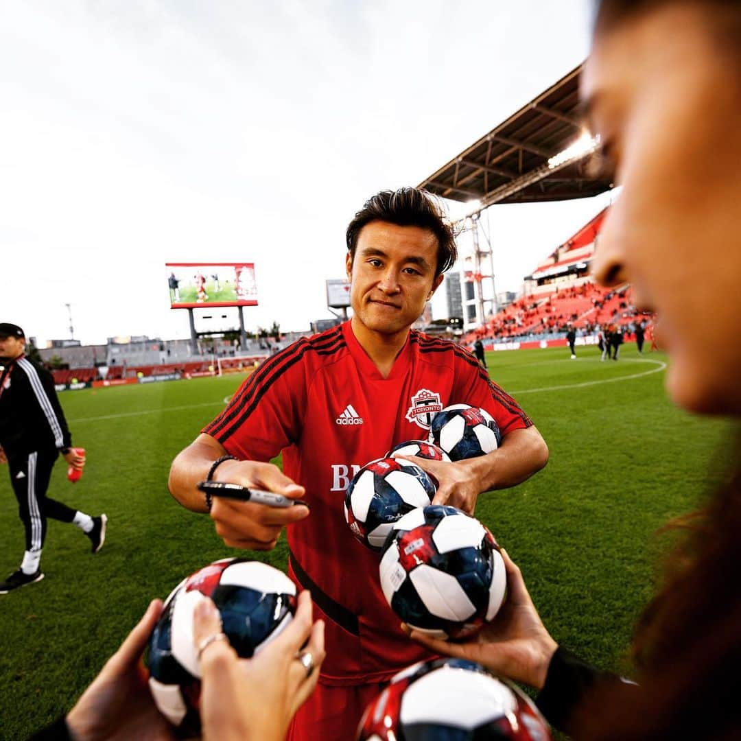 遠藤翼さんのインスタグラム写真 - (遠藤翼Instagram)「A playoff match at BMO!! ——————— #Toronto #TFC #MLSCupPlayoffs」10月8日 8時55分 - tsubasa_endoh