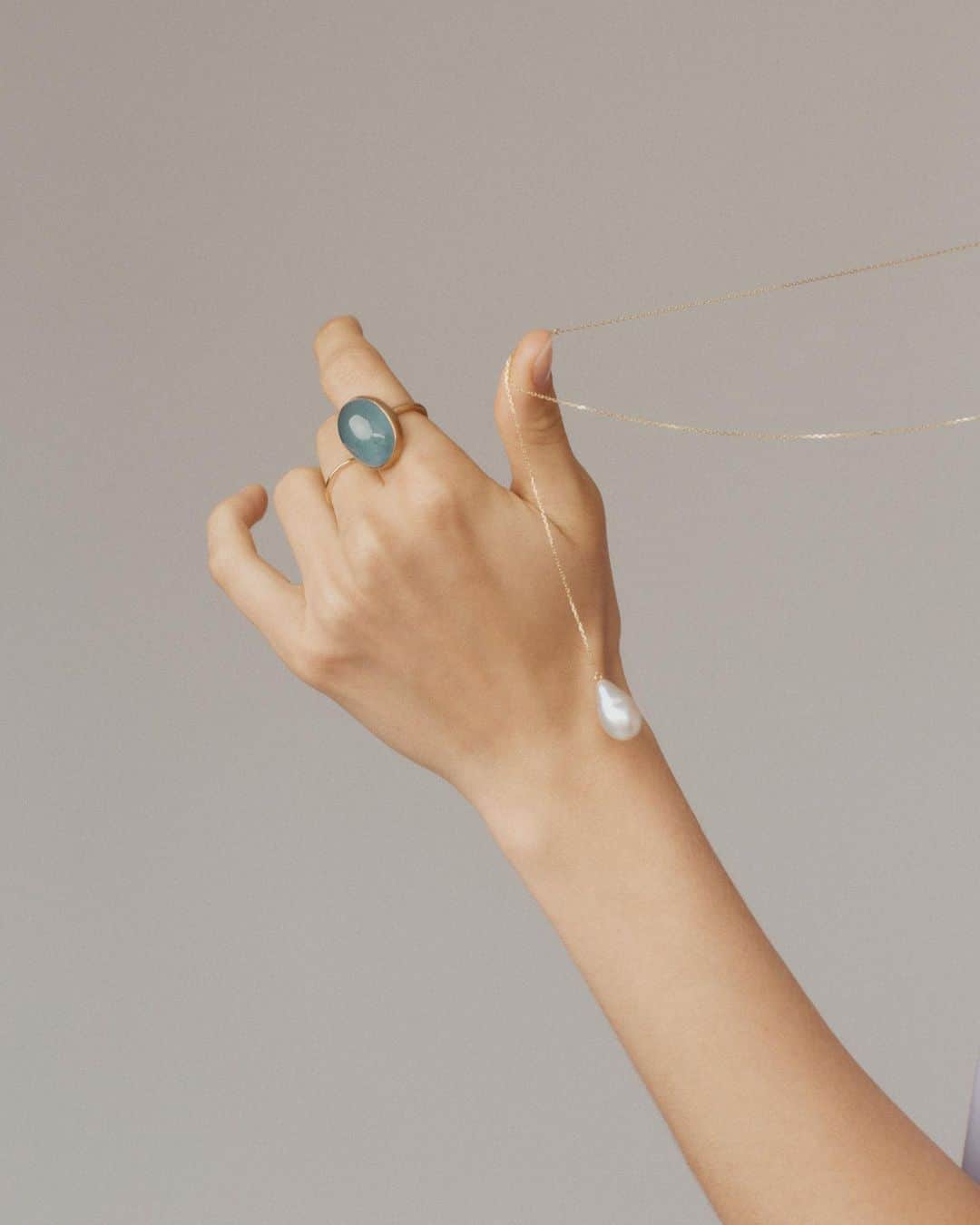 MARIHA マリハ アースドロップス アクアマリンリング