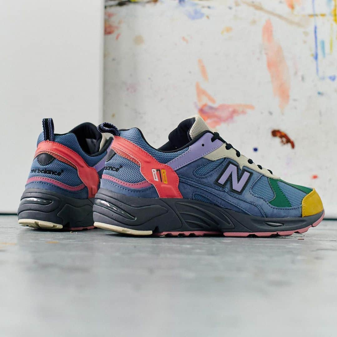 HYPEBEASTさんのインスタグラム写真 - (HYPEBEASTInstagram)「@hypebeastkicks: @sizeofficial’s latest exclusive sneaker is a colorful new take on @newbalance‘s 878 silhouette. It takes on a blue base with touches of forest green, yellow, grey and salmon across the uppers, and embroidered New Balance branding on its tongue and sidewall. Look for them to hit size?’s web store on October 12.⁠⠀ Photo: size?」10月8日 11時31分 - hypebeast