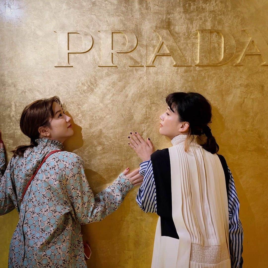 水川あさみのインスタグラム：「Milano Collection @prada」