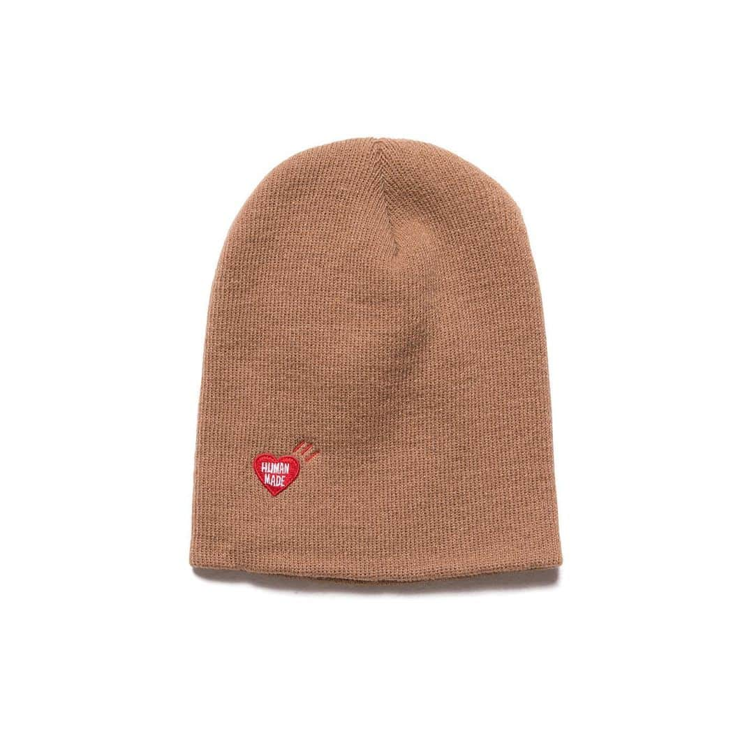 HUMAN MADEさんのインスタグラム写真 - (HUMAN MADEInstagram)「"HM SHORT BEANIE" now available in store and online. www.humanmade.jp  ハートのワッペン刺繍が施されたビーニーです。カラーは4色展開。肌触りの良いアクリル素材を使用しています。 Classic beanie available in 4 colors with heart logo embroidery.」10月8日 21時39分 - humanmade