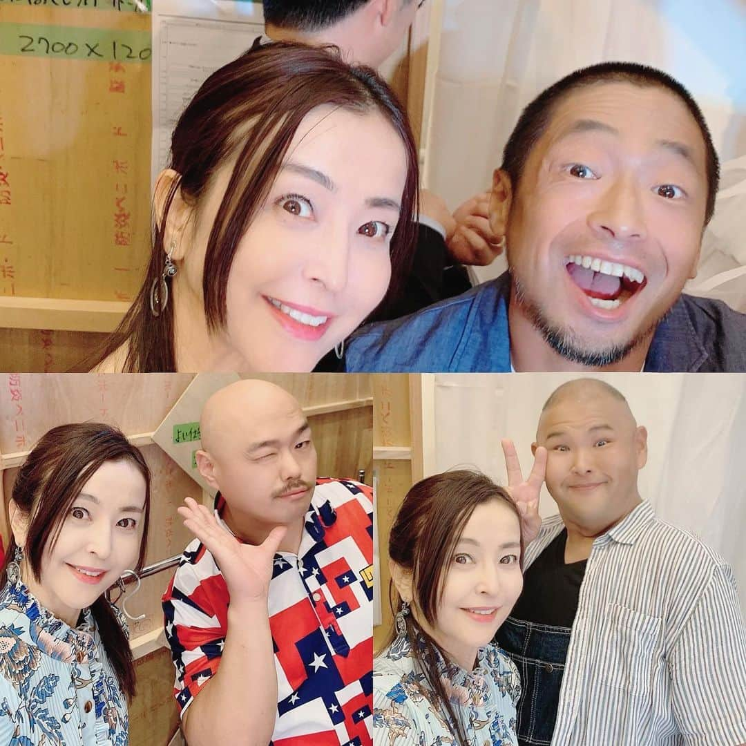 大桃美代子さんのインスタグラム写真 - (大桃美代子Instagram)「安田大サーカスさん。  HIROさん、全盛期より100キロ痩せたそうです。🤣 健康そう、、、。 身体一番ですね。  #安田大サーカス#hiro#クロちゃん#鳥取#和歌山#よい仕事おこしフェア#お笑い芸人」10月8日 13時46分 - miyoko_omomo