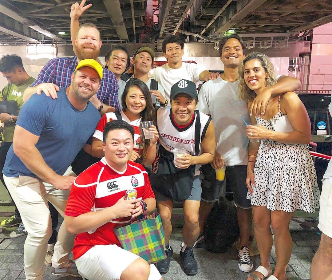 君島良夫のインスタグラム：「BEST NIGHT EVER🇯🇵 #RWC2019 #ShiningArcs #UTW」