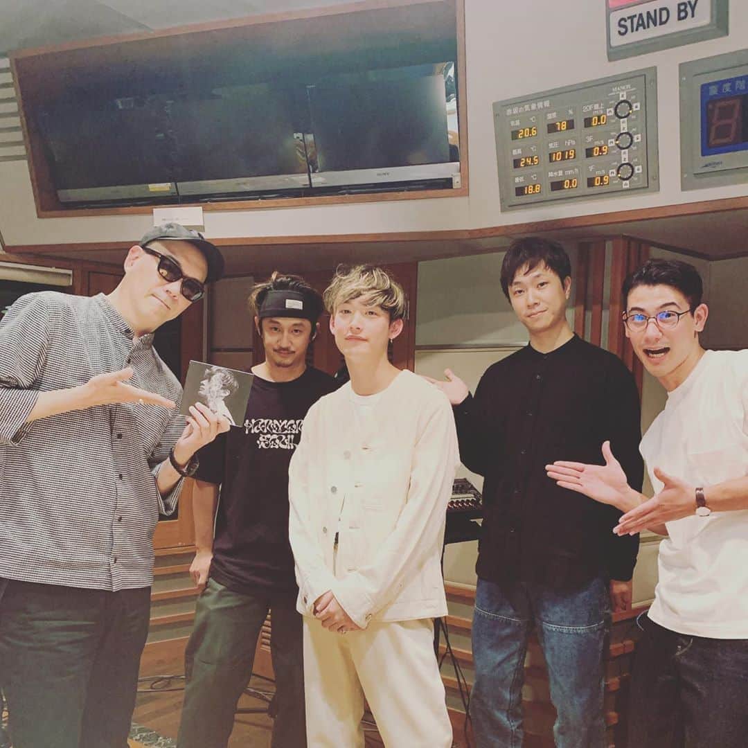 George のインスタグラム：「向井太一 @ TBS ラジオ アフター６ジャンクション」