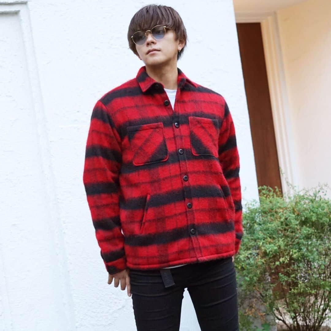 Select Shop MIRROR9さんのインスタグラム写真 - (Select Shop MIRROR9Instagram)「【MIRROR9】 Alex jacket/WH,RD M,Lsize Men's black crush skinny M,Lsize 2019/10/08 20:00〜販売スタート model / @mi_taku (189cm Lsize) #MIRROR9 #ミラーナイン #MIRROR9MENS」10月8日 14時40分 - mirror9official