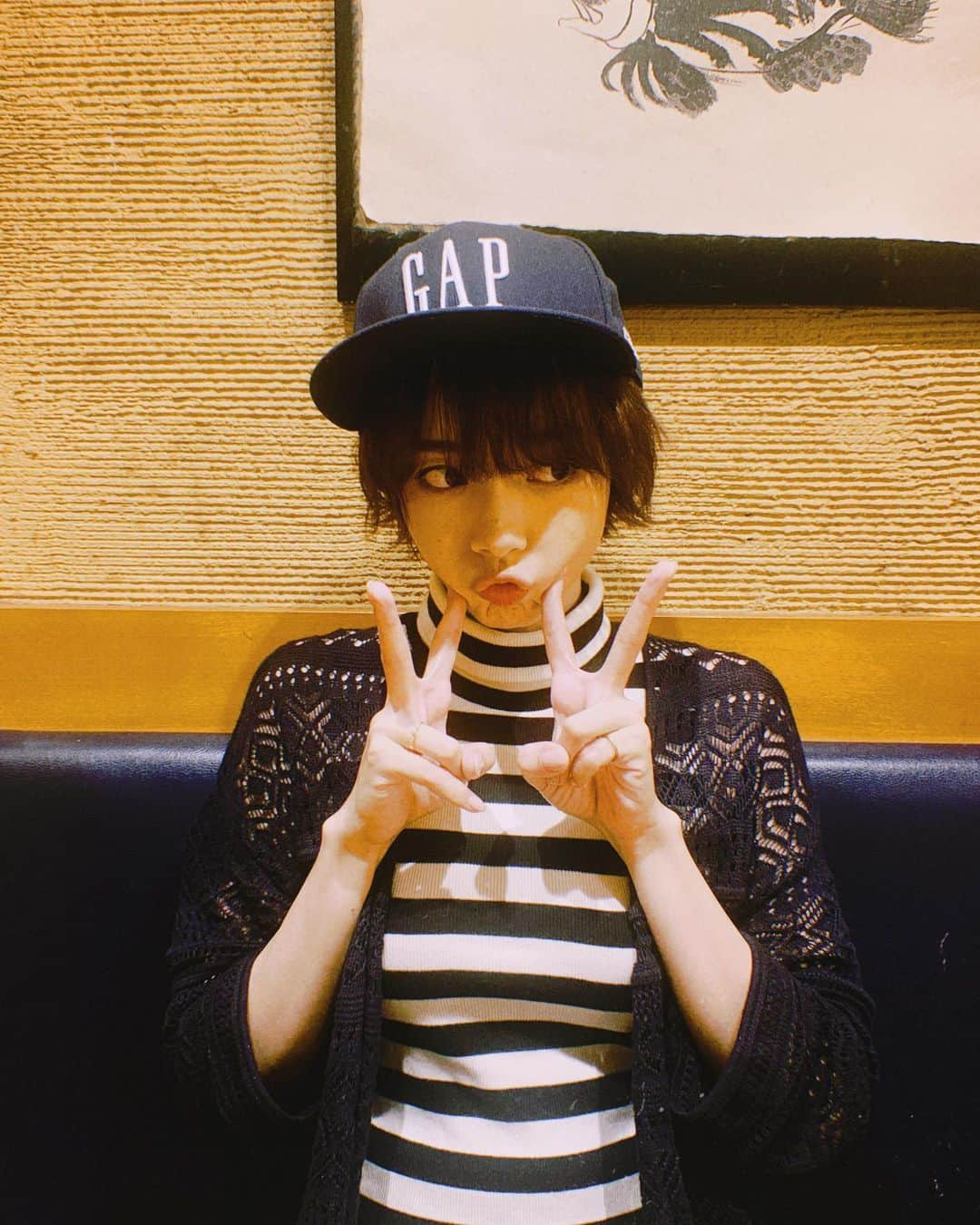 岡田紗佳さんのインスタグラム写真 - (岡田紗佳Instagram)「ギャップのキャップ　#GAP #newera」10月8日 15時12分 - sayaka_okada