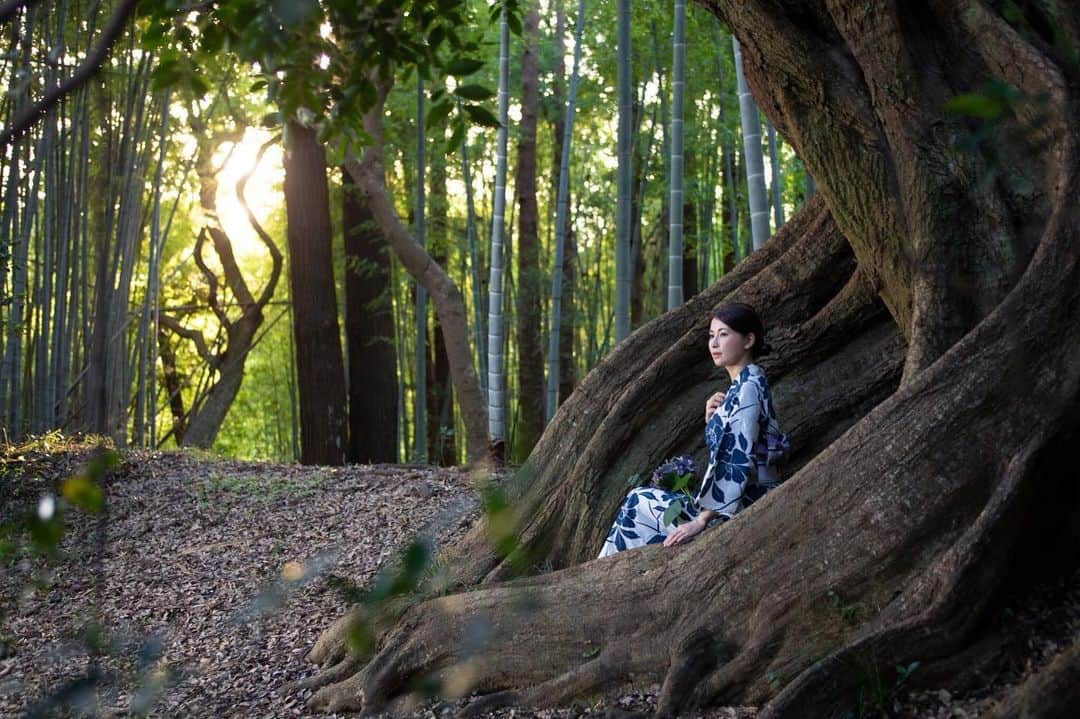菅井玲のインスタグラム：「写真家 @kirin.photo 🦒 ・ #ポートレート #portrait #portrait_shots #portraitphotography #portraitpage #portraittm #portraitmood #portraithood #portraits_hub #Yuhara #portraits_life #portraits_mf #ポートレイト #ポートレート #夏の終わり #浴衣 #ゆかた」