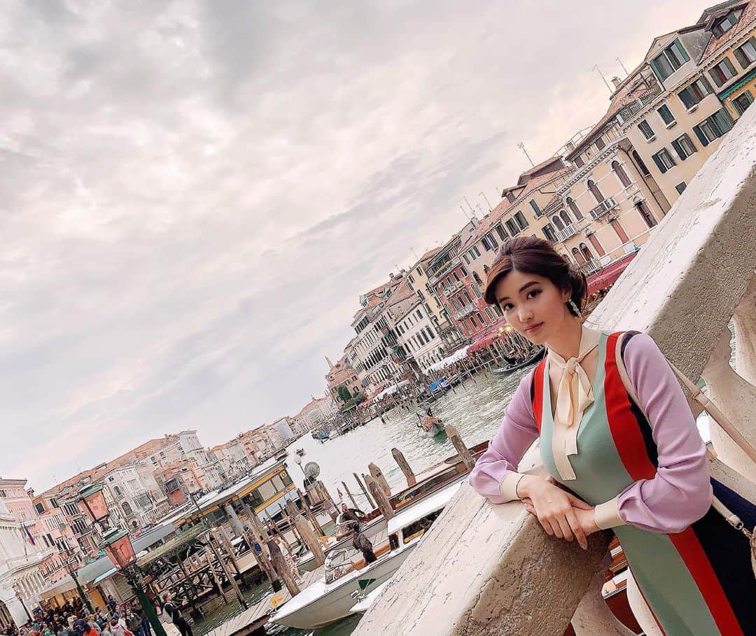 葉加瀬マイさんのインスタグラム写真 - (葉加瀬マイInstagram)「水の都ベネツィアは街全てが綺麗すぎて夢のようでした☺️❤️ #venice #italy #イタリア旅行 #이탈리아여행 #ベネツィア」10月8日 22時40分 - m.hakase