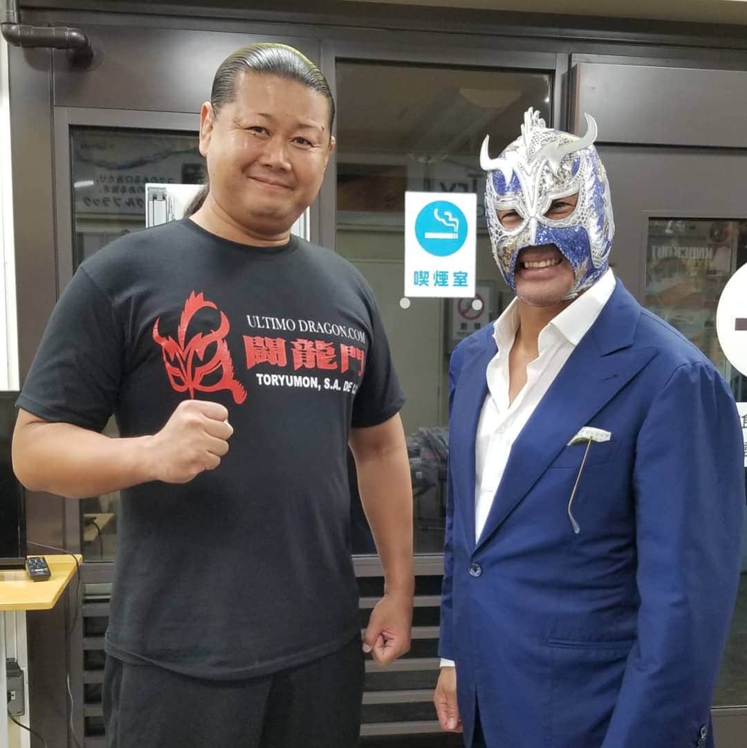 大鷲透さんのインスタグラム写真 - (大鷲透Instagram)「2020年1月31日後楽園ホール 闘龍門 再会！！ #闘龍門 #DragonGate」10月8日 17時36分 - owashitoru