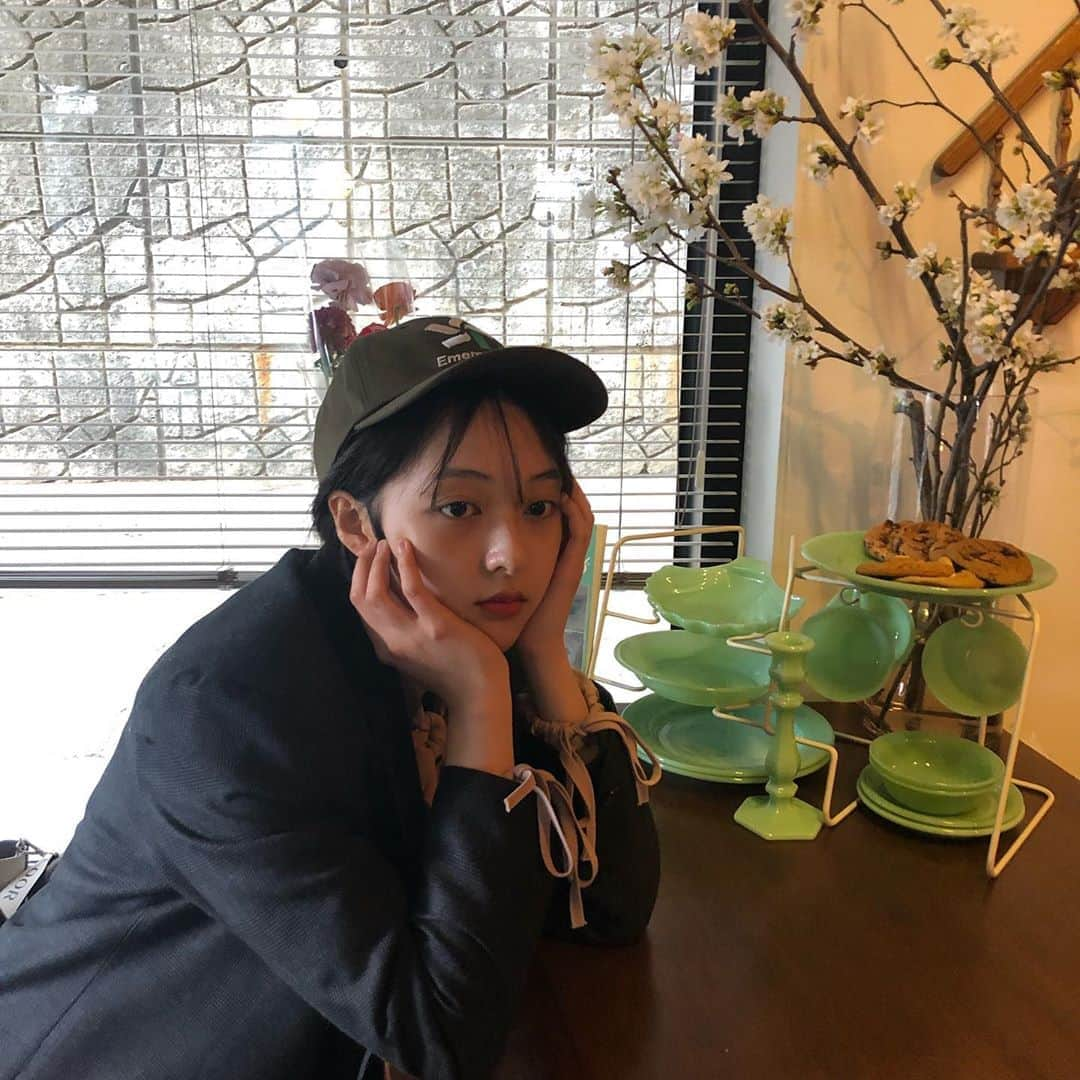 キム・ボラさんのインスタグラム写真 - (キム・ボラInstagram)「🍊🤪뒤죽박죽🤪🍠🤪🤪」10月8日 19時55分 - kim_bora95