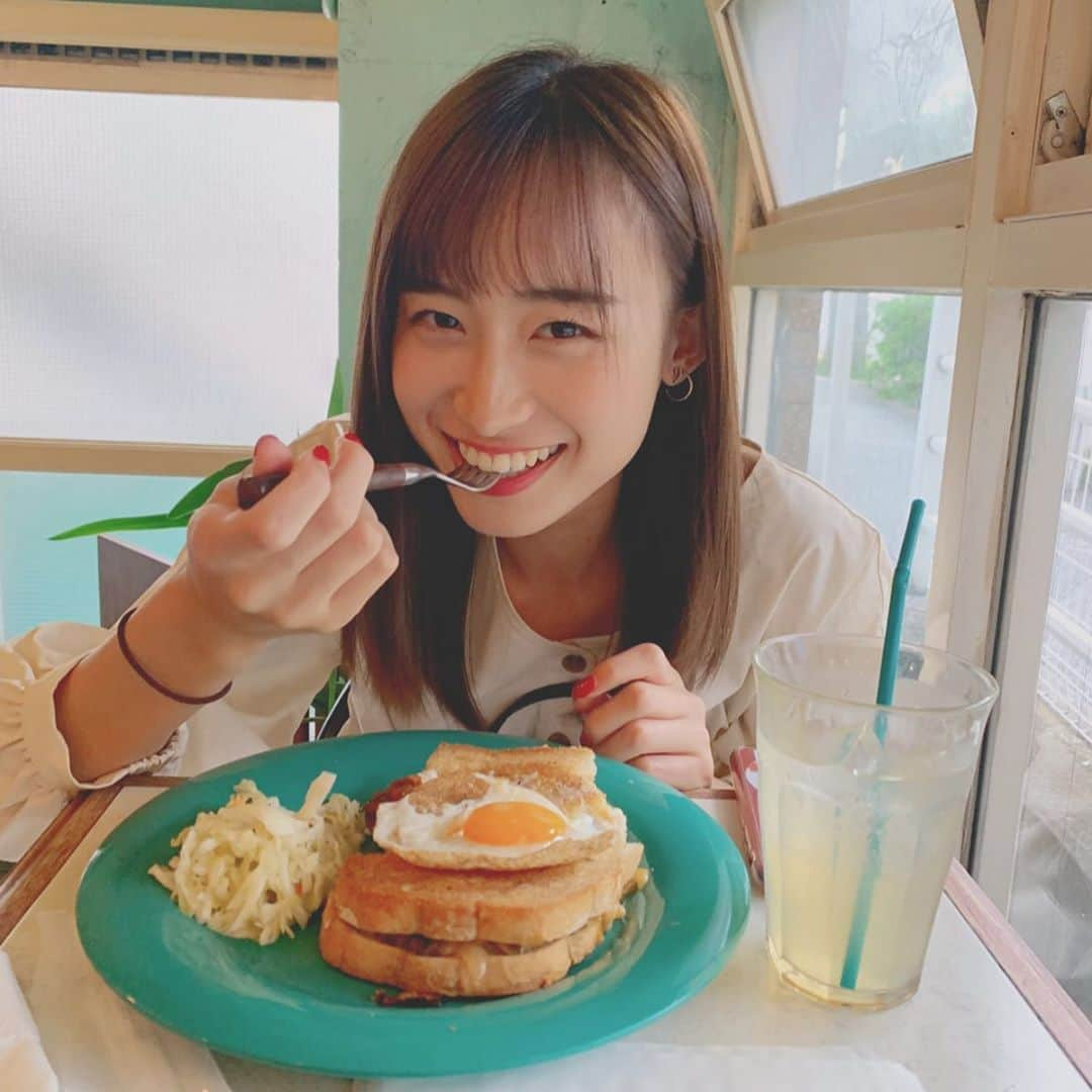 鈴木えりかさんのインスタグラム写真 - (鈴木えりかInstagram)「. おいしかった！目玉焼きかわいい🍳🥪😋 . . . . #buymestand #cafe #lunch #渋谷カフェ #🍽」10月8日 20時12分 - eripuu0713